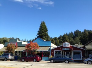 Fall Color - Downtown Boulder Creek